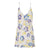 Azul Multi Watercolor Hibiscus Mini Slip