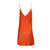 Tangerine Mini Slip w/ Lace Godet