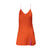 Tangerine Mini Slip w/ Lace Godet