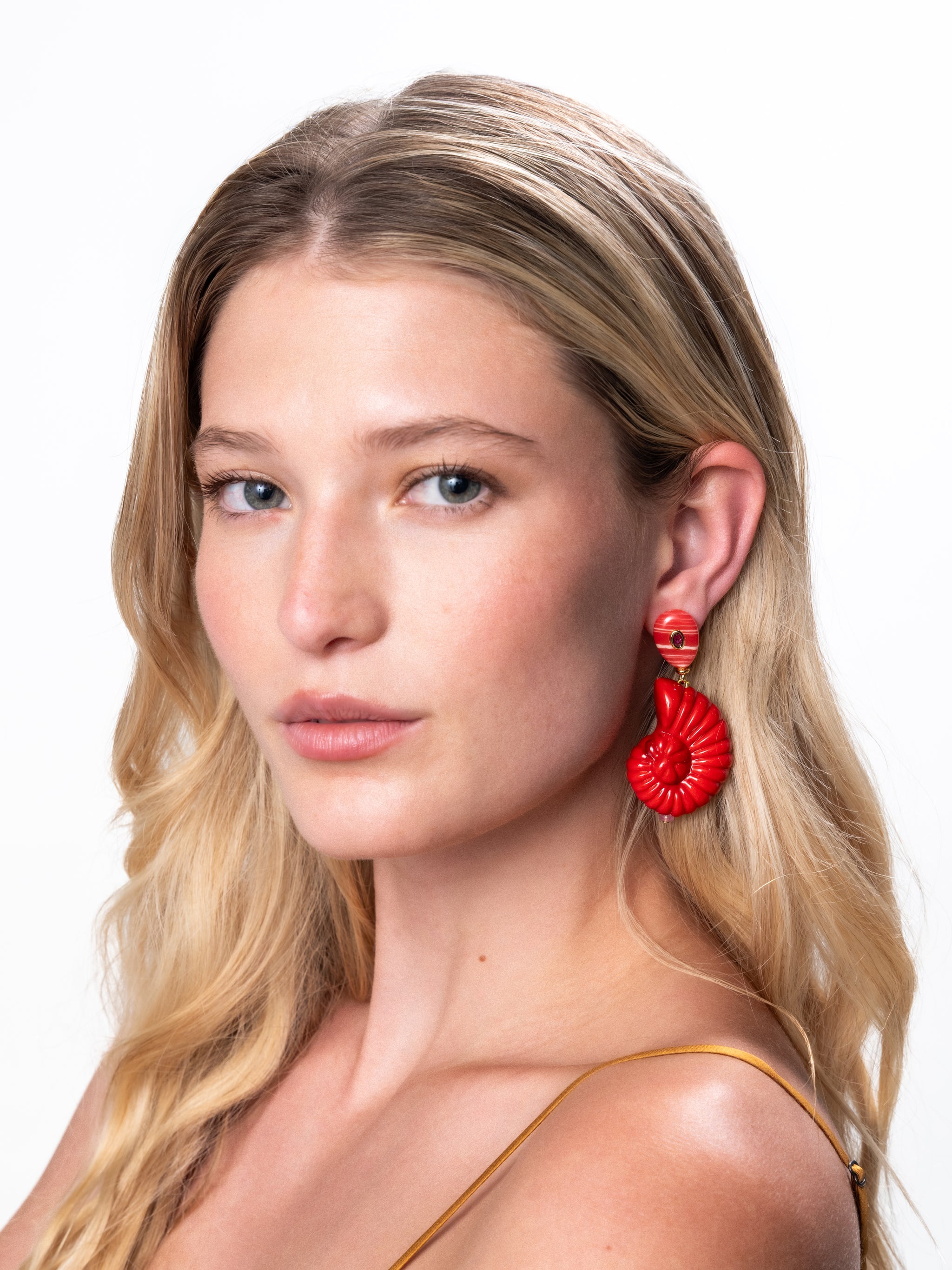 Red Madaket Earrings