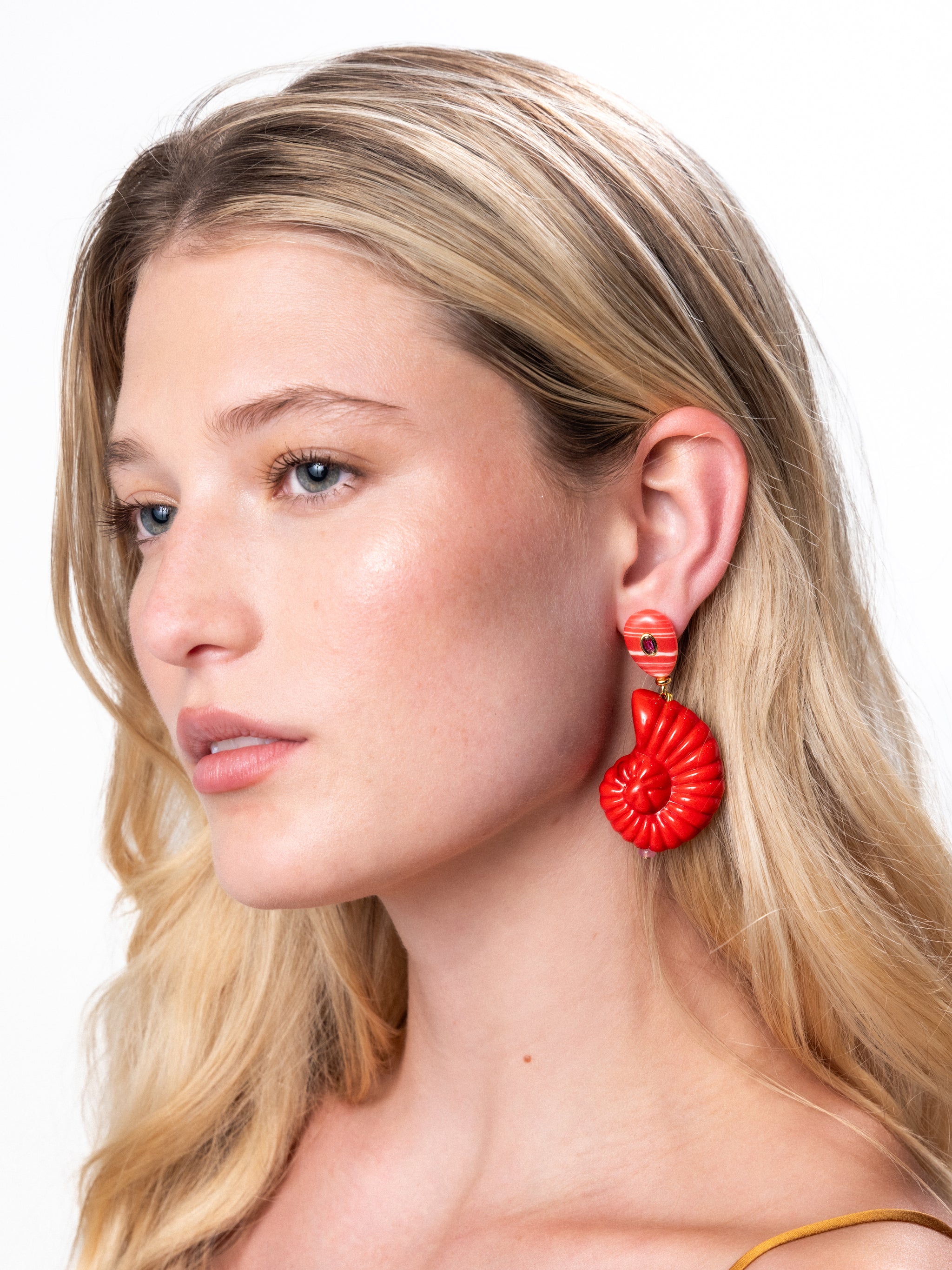 Red Madaket Earrings
