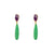 Enoki Tear Drop Earrings