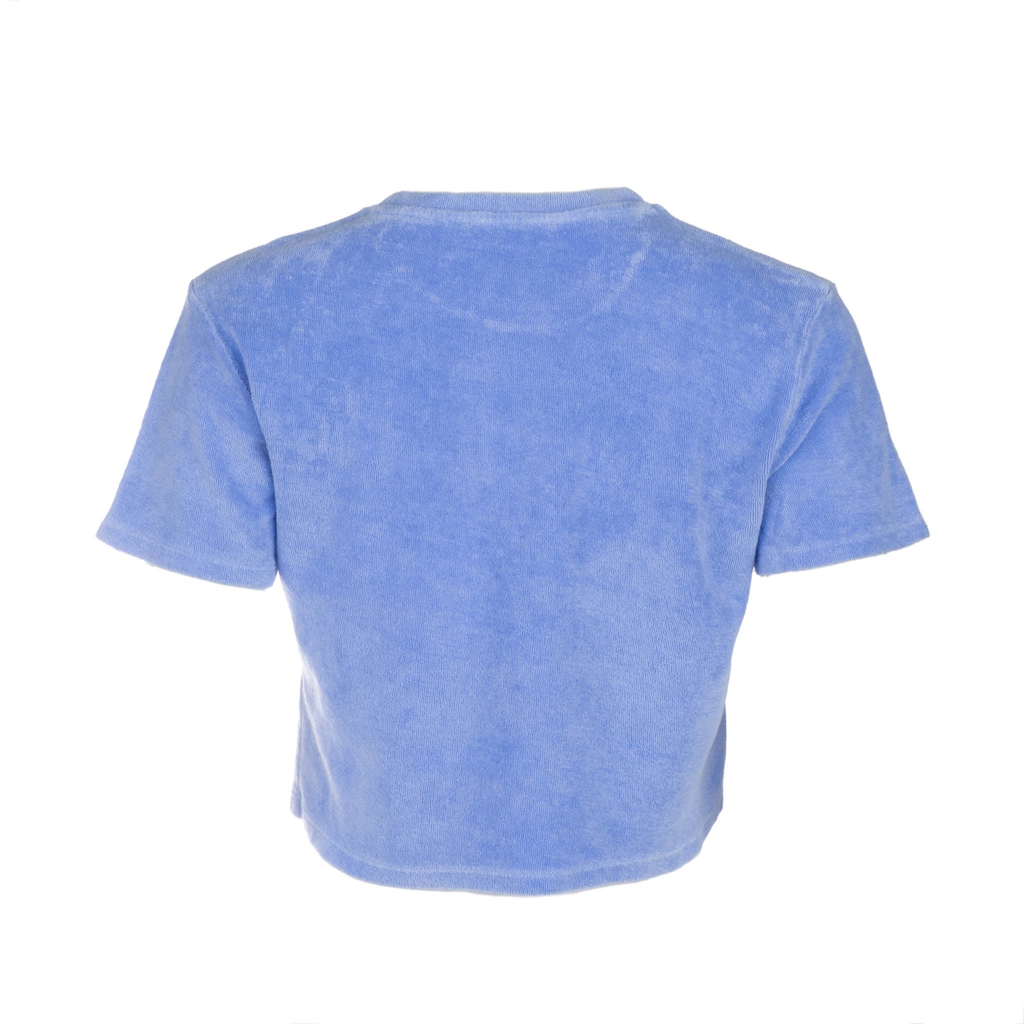 Blue Terry Crop Top - Dannijo