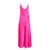 Acid Pink Maxi Slip Dress