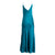 Teal Maxi Slip Dress