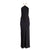 Noir Halter Maxi with Chain