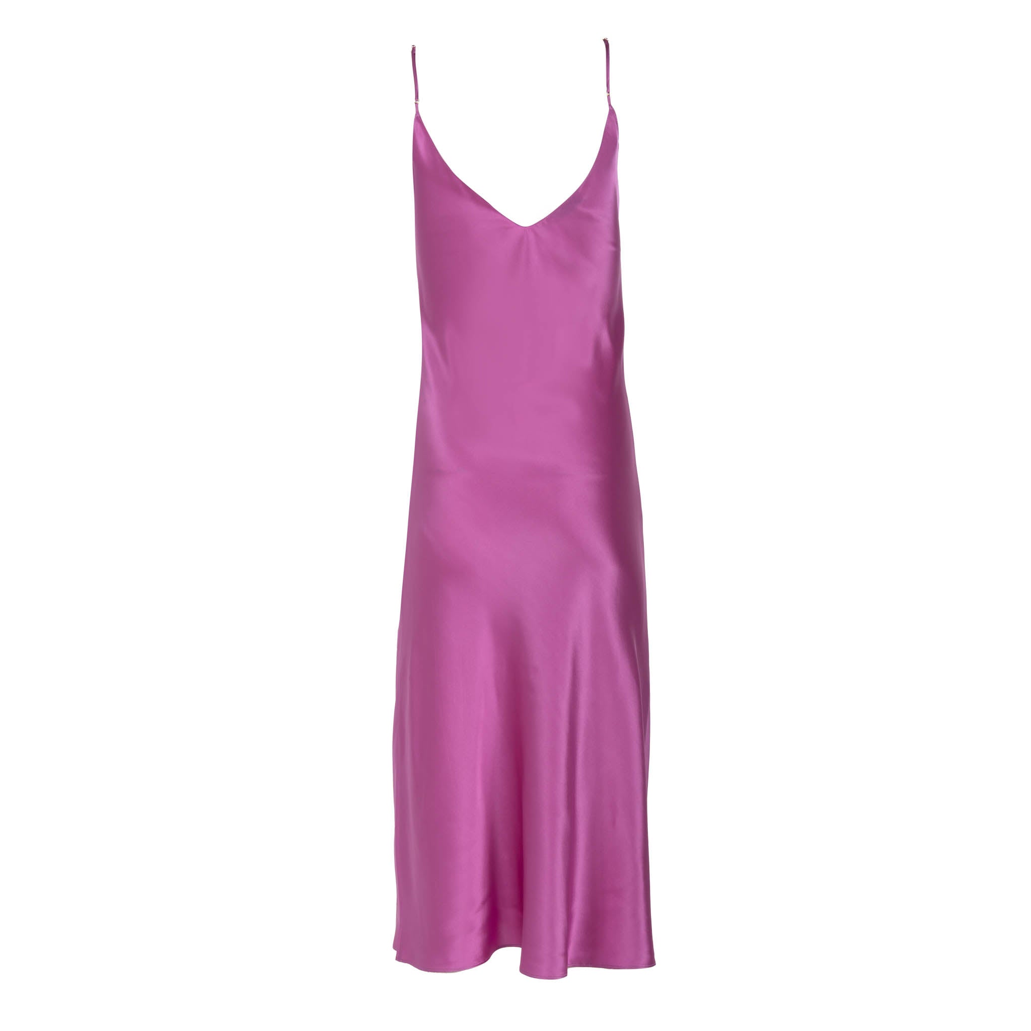 Vibrant Orchid Midi Slip Dress - Dannijo