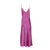 Vibrant Orchid Long Silk Slip Dress - Dannijo