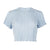 Blue Pleated Crop Top - Dannijo