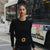 Noir Merino Wool Crewneck Sweater - Dannijo