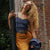 Navy Cable-Knit Tank - Dannijo