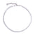 Gemini Silver Tennis Necklace