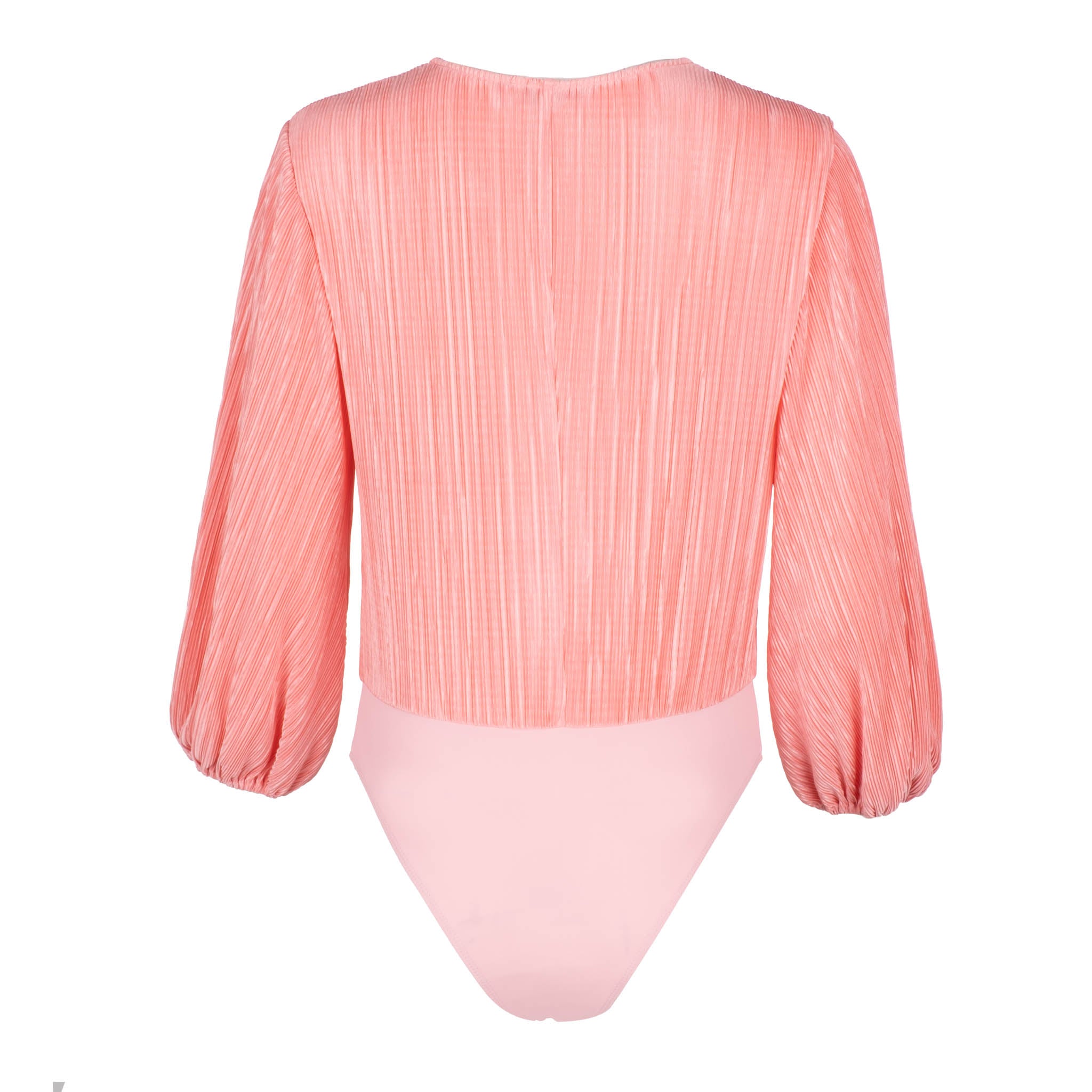 Pink Bell Sleeve Bodysuit - Dannijo