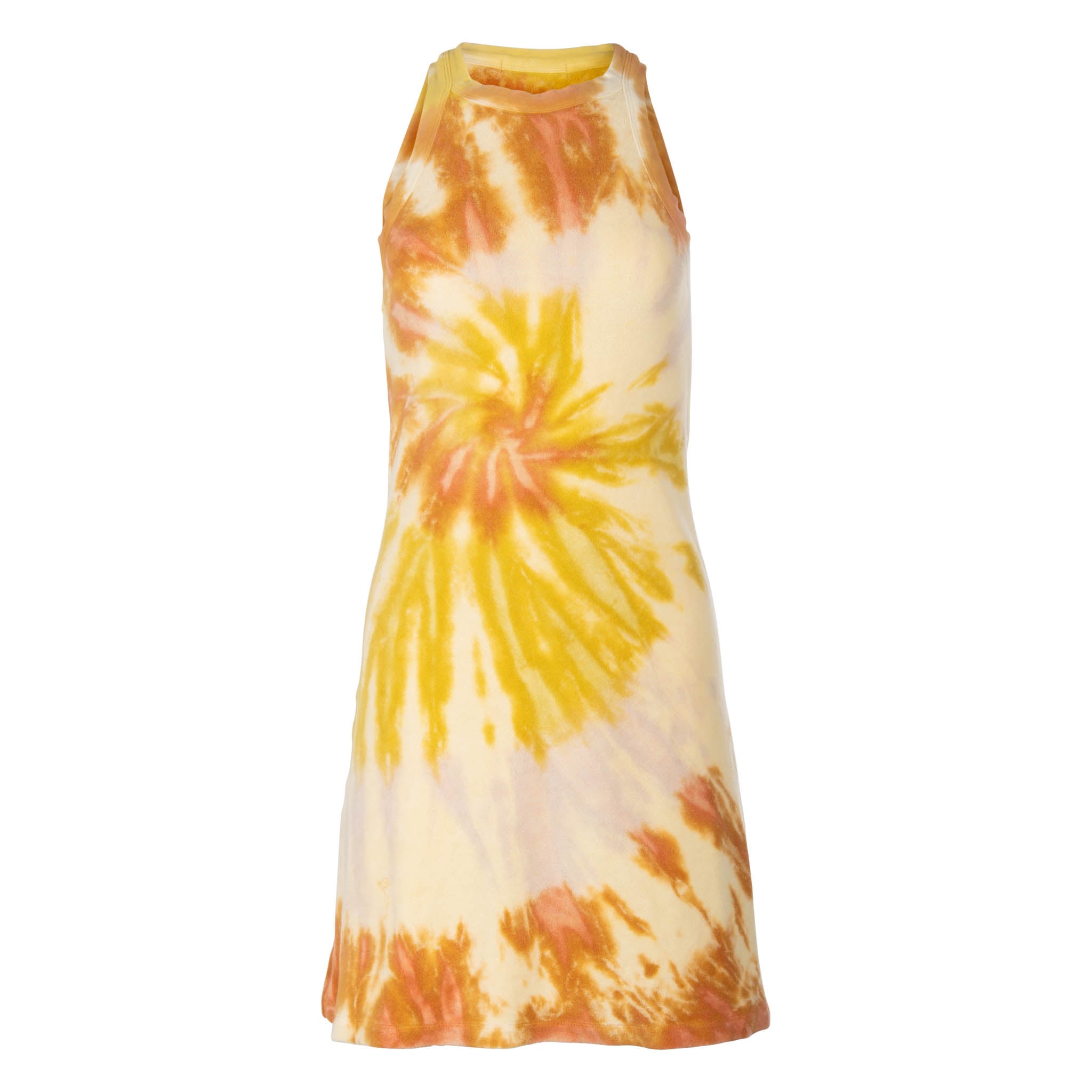 Lilac Multi High Neck Terry Tank Dress - Dannijo