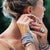 Naomi Silver Hoop Earrings - Dannijo