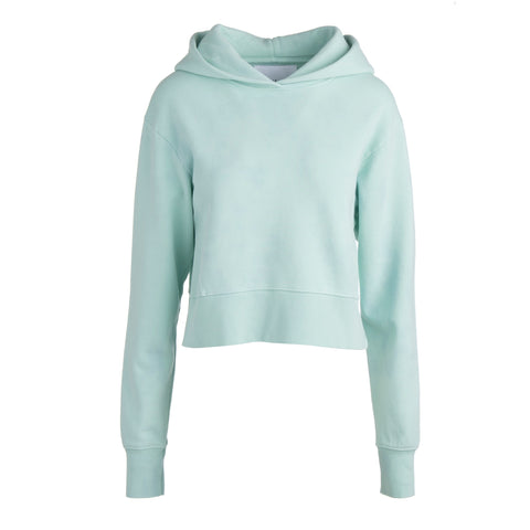 Seafoam Cropped Hoodie - Dannijo