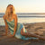 Tulum Blue Maxi Slip Dress