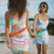 Multi Tie Dye Mini Slip Dress - Dannijo