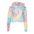 Multi Tie Dye Cropped Hoodie - Dannijo