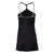 Embellished Black A-Line Mini Dress