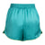 Neon Turquoise Bowling Shorts