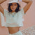 Green Terry Crop Top - Dannijo