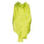 Lime Scarf Top