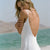 White Maxi Slip Dress