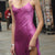 Vibrant Orchid Long Silk Slip Dress - Dannijo