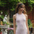 Ice Pink High Neck Terry Tank Dress - Dannijo