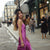 Vibrant Orchid Long Silk Slip Dress - Dannijo